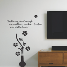 Load image into Gallery viewer, Just Living Must Have Sunshine Wall Sticker