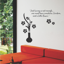 Load image into Gallery viewer, Just Living Must Have Sunshine Wall Sticker