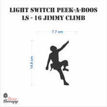 Load image into Gallery viewer, Light Switch 16 Jimmy Climb Wall Sticker