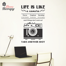 Load image into Gallery viewer, Life Is Like A Camera V2 Wall Sticker