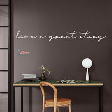 Load image into Gallery viewer, Live A Great Story Wall Sticker