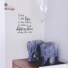 Load image into Gallery viewer, Live Life To The Fullest Wall Sticker