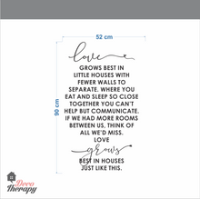 Load image into Gallery viewer, Love Grows Best V2 Wall Sticker