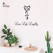 Load image into Gallery viewer, Love Life Loyalty Wall Sticker