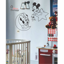 Load image into Gallery viewer, Mickey Minnie Baby Wall Sticker