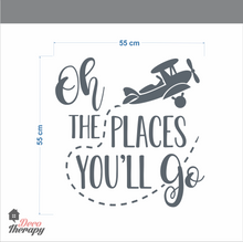 Load image into Gallery viewer, Oh The Places You'll Go Wall Sticker