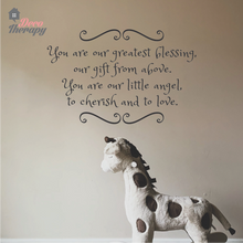 Load image into Gallery viewer, Our Little Angel Wall Sticker