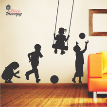 Load image into Gallery viewer, Playing Kids Wall Sticker