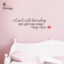 Load image into Gallery viewer, Smile Best Make Up Wall Sticker