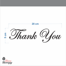 Load image into Gallery viewer, Thank You On Door Wall Sticker