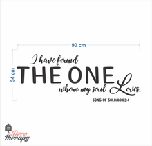 Load image into Gallery viewer, Whom My Soul Loves V1 Wall Sticker
