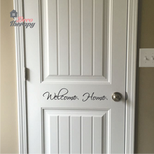 Load image into Gallery viewer, Welcome Home On Door Wall Sticker