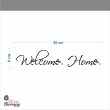 Load image into Gallery viewer, Welcome Home On Door Wall Sticker