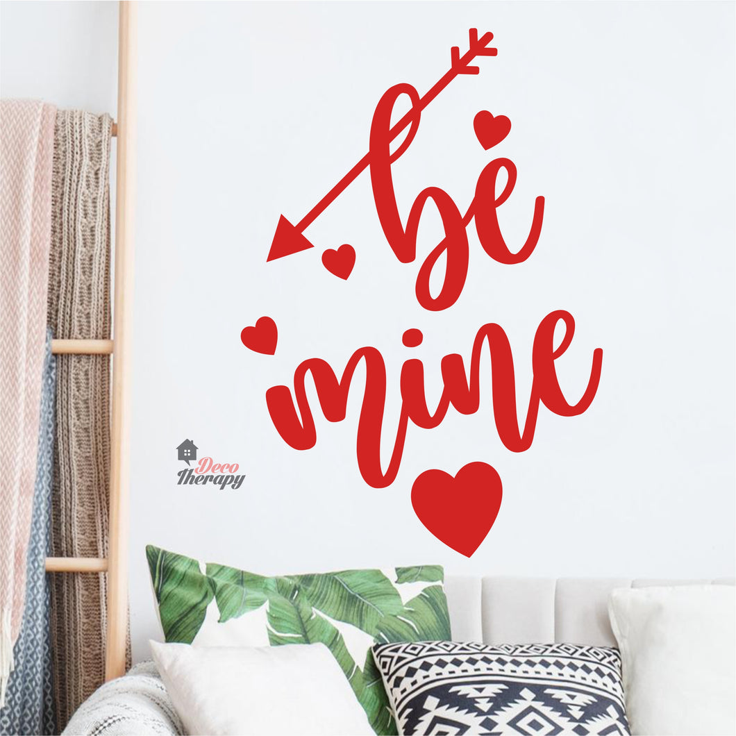 Be Mine Wall Decal Decotherapy