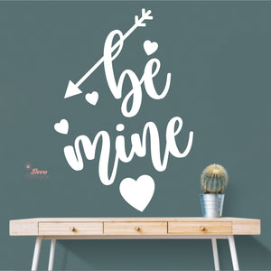 Be Mine Wall Decal Decotherapy