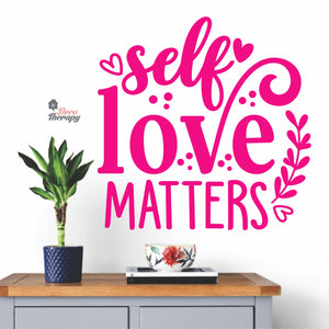 Self Love Matters Wall Decal Decotherapy