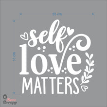 Load image into Gallery viewer, Self Love Matters Wall Decal Decotherapy