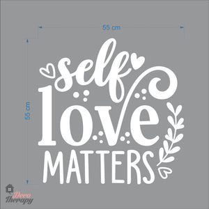 Self Love Matters Wall Decal Decotherapy