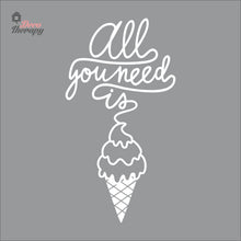 Load image into Gallery viewer, All You Need Is Ice Cream Wall Decal Decotherapy