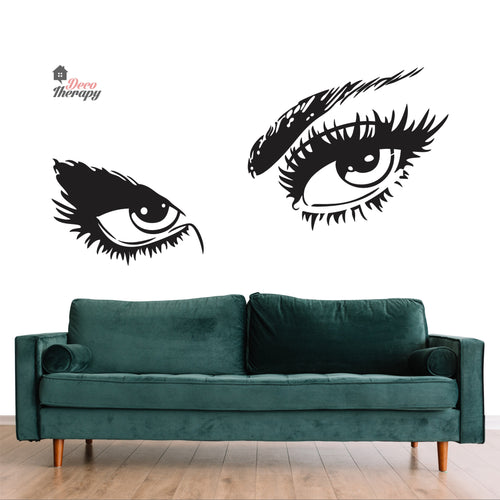 Audrey Hepburn Eyelashes Wall Decal Decotherapy