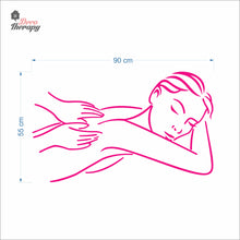 Load image into Gallery viewer, Beauty Massage Spa Salon Wall Decal Decotherapy