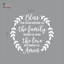 Load image into Gallery viewer, Bless The Food Before Us V1 Wall Decal Decotherapy