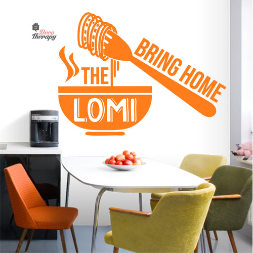 Bring Home The Lomi V1 Wall Decal Decotherapy