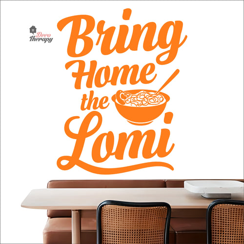 Bring Home The Lomi V2 Wall Decal Decotherapy