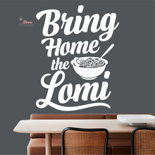 Load image into Gallery viewer, Bring Home The Lomi V2 Wall Decal Decotherapy