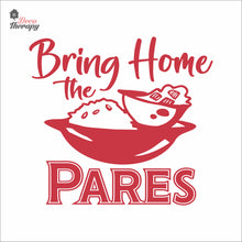 Load image into Gallery viewer, Bring Home The Pares Wall Decal Decotherapy