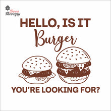 Load image into Gallery viewer, Burger You're Looking For Wall Decal