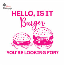 Load image into Gallery viewer, Burger You're Looking For Wall Decal