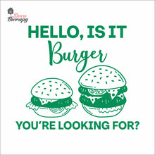 Load image into Gallery viewer, Burger You're Looking For Wall Decal