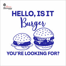 Load image into Gallery viewer, Burger You're Looking For Wall Decal