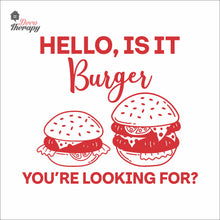 Load image into Gallery viewer, Burger You're Looking For Wall Decal
