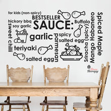 Load image into Gallery viewer, Chicken Sauce Teriyaki Flavors Wall Decal