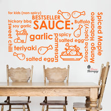 Load image into Gallery viewer, Chicken Sauce Teriyaki Flavors Wall Decal