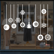 Load image into Gallery viewer, Christmas Hanging Balls Wall Decal Decotherapy