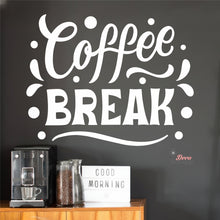 Load image into Gallery viewer, Coffee Break Wall Decal Decotherapy
