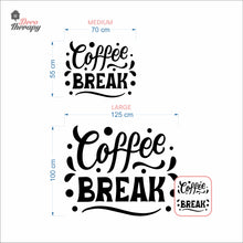 Load image into Gallery viewer, Coffee Break Wall Decal Decotherapy
