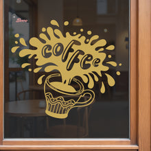Load image into Gallery viewer, Coffee Mug Splash Decotherapy Wall Decal Decotherapy