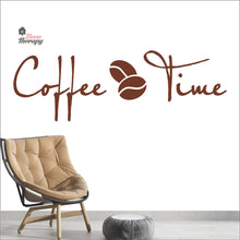Load image into Gallery viewer, Coffee Time Bean Wall Decal Decotherapy