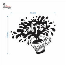 Load image into Gallery viewer, Coffee Mug Splash Decotherapy Wall Decal Decotherapy