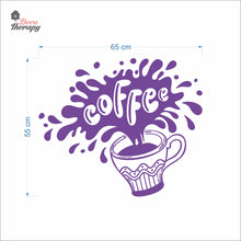 Load image into Gallery viewer, Coffee Mug Splash Decotherapy Wall Decal Decotherapy