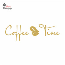 Load image into Gallery viewer, Coffee Time Bean Wall Decal Decotherapy