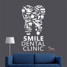 Load image into Gallery viewer, Customized Dental Clinic Name Design Wall Decal