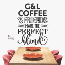 Load image into Gallery viewer, Customized Name Make The Perfect Blend Wall Decal Decotherapy