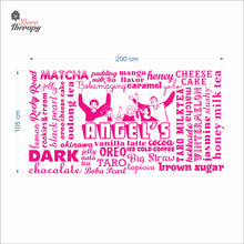 Load image into Gallery viewer, Customized Cafe Restaurant Menu Wall Decal Decotherapy