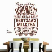 Load image into Gallery viewer, Customized Name You Can&#39;t Buy Happiness Wall Decal Decotherapy