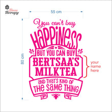Load image into Gallery viewer, Customized Name You Can&#39;t Buy Happiness Wall Decal Decotherapy